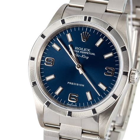 Rolex Air-King 14010 Blue Dial