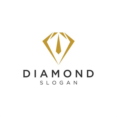 Creative Diamond Concept Logo Design Template 28198040 Vector Art at ...