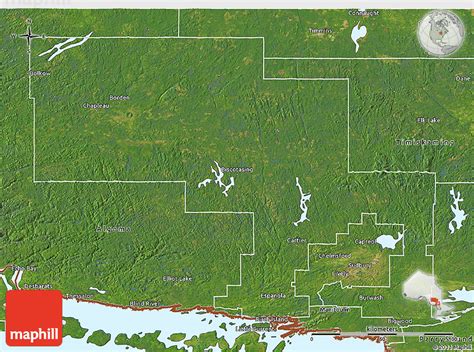 Satellite 3d Map Of Sudbury