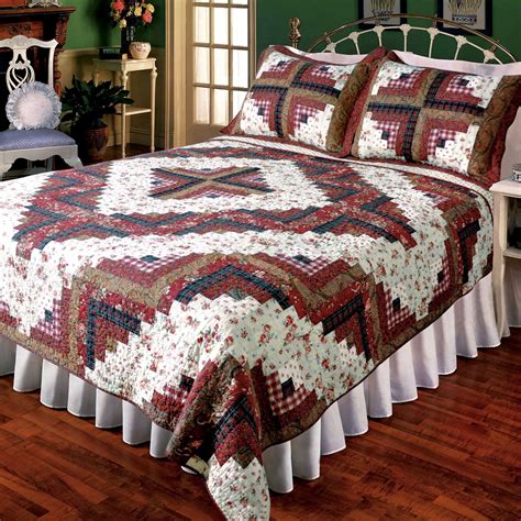 Ruby Log Cabin Quilt Log Cabin Quilt Pattern Log Cabin Quilt Log