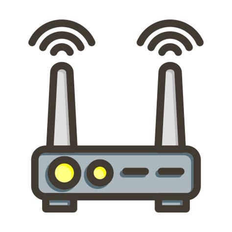 Wifi router Generic color lineal-color icon