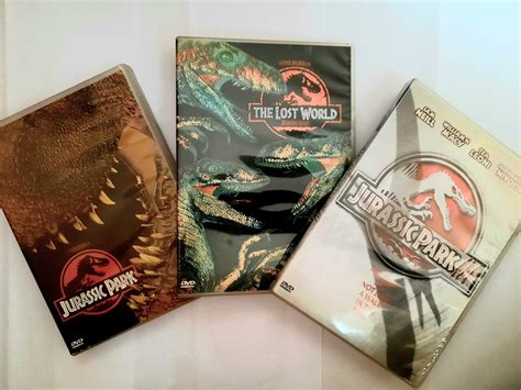 JURASSIC PARK TRILOGY [DVD SET], Hobbies & Toys, Music & Media, CDs ...