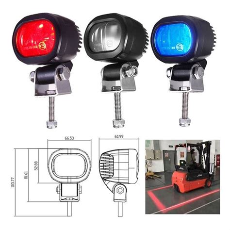 Line Beam Red Zone Forklift Light Manufacturer And Factory Customized