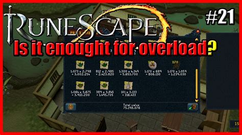 Runescape 3 Banks Sell For Overload Youtube