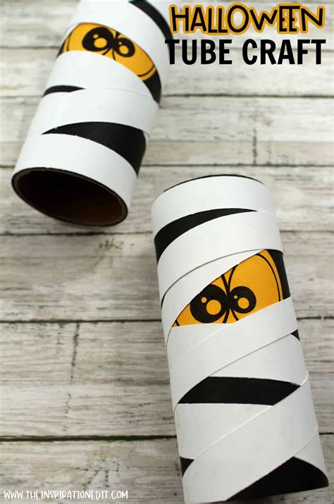 Toilet Tube Halloween Crafts for Kids · The Inspiration Edit
