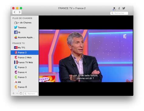 Activer Désactiver les sous titres La télé sur Mac