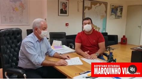 Deputado Marquinho Viana Recebe Do Secret Rio Marcus Cavalcanti A Os