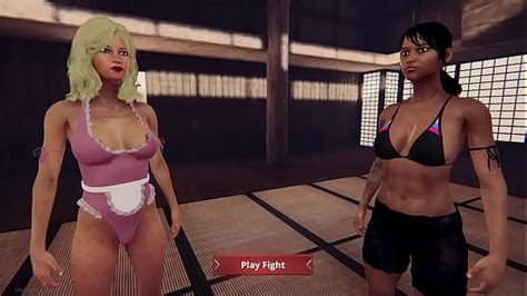 Faye Vs Dela Naked Fighter 3D Female Fights