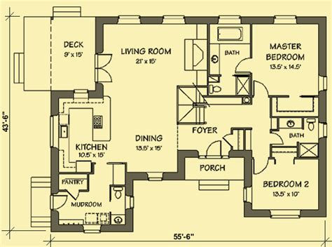 Straw Bale House Plans For a Country Style 3 Bedroom Home