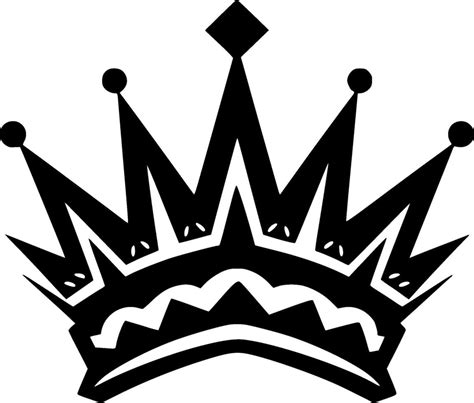 Crown - Minimalist and Flat Logo - illustration 43277108 Vector Art at ...