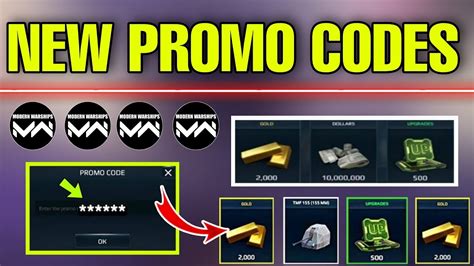 New Modern Warships Promo Code February Modern Warships Codes