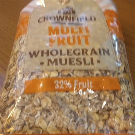 Crownfield Wholegrain Muesli With Fruits Reviews Abillion