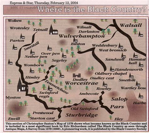 Black Country Map