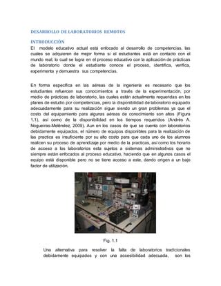 Desarrollo De Laboratorios Remotos Pdf Descarga Gratuita