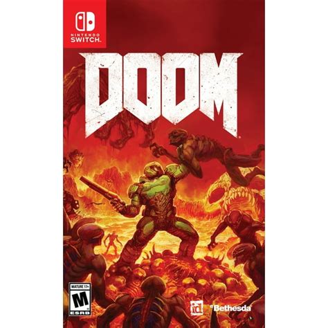 Doom Nintendo Nintendo Switch 045496591809 Bethesda Softworks