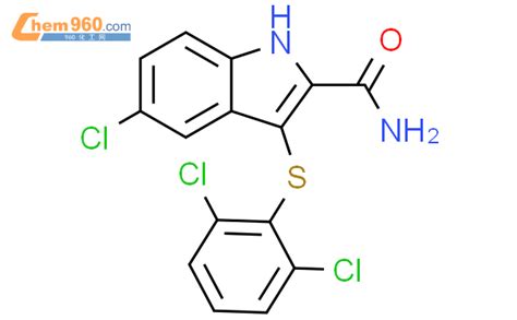 540740 81 6 1H Indole 2 Carboxamide 5 Chloro 3 2 6 Dichlorophenyl