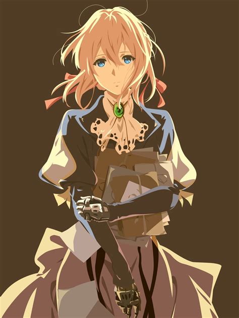 Wallpaper Id 300860 Anime Violet Evergarden Phone Wallpaper Blue