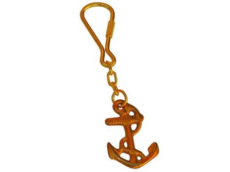 Purchase MARINE NAUTICAL BRASS ANCHOR KEY CHAIN FOR BOAT GIFT FIVE