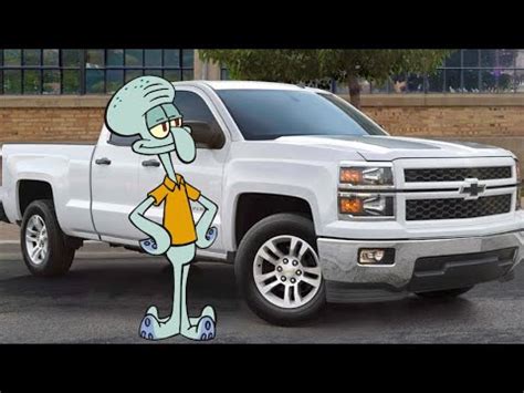 Squidward Gets A New Chevy Silverado Youtube