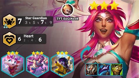 Tft Set 8 Lulu And Kaisa And Yuumi And Nilah⭐⭐⭐ Star Guardian 7 Heart 6