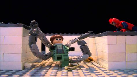 Lego Spiderman Vs Doc Ock YouTube