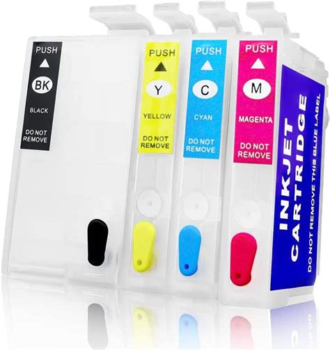 Sublimation Ink Cartridges Empty Refillable Ink Cartridges Compatible With Wf 7720 Wf 7710 Wf