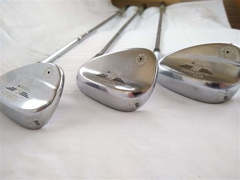 Used Titleist Vokey Sm7 Chrome Wedge Set Moose Hill Golf Shop