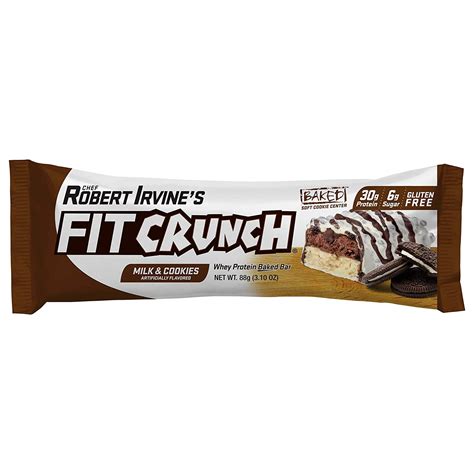 Fit Crunch Bar - Milk & Cookies | XN Supplements