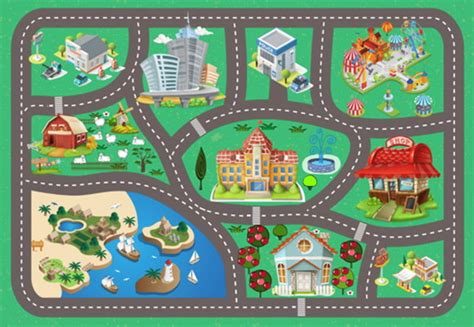 Mini Pista Brincar De Carrinhos Hot Wheels 100x67cm T01 Elo7