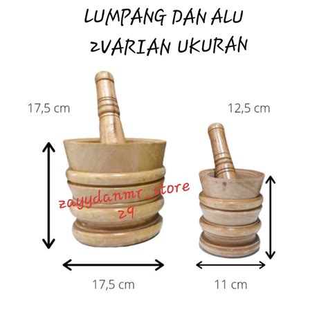 Jual Lumpang Alu Set Kayu Mahoni Alat Penumbuk Obat Dan Lain Nya