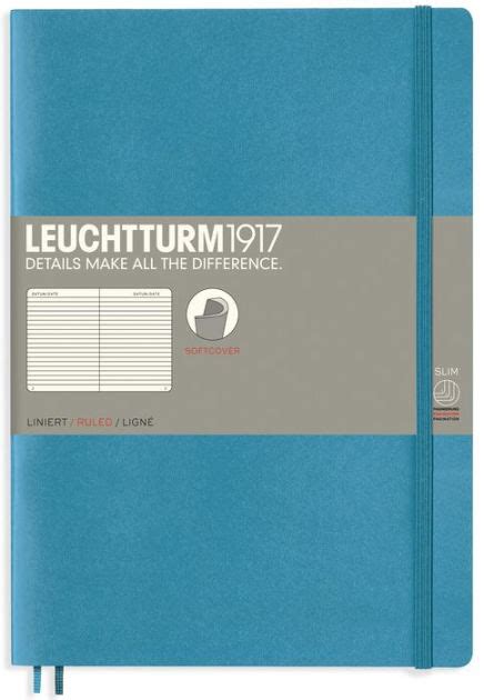 Leuchtturm Nordic Blue Softcover Paperback B Ruled Journal