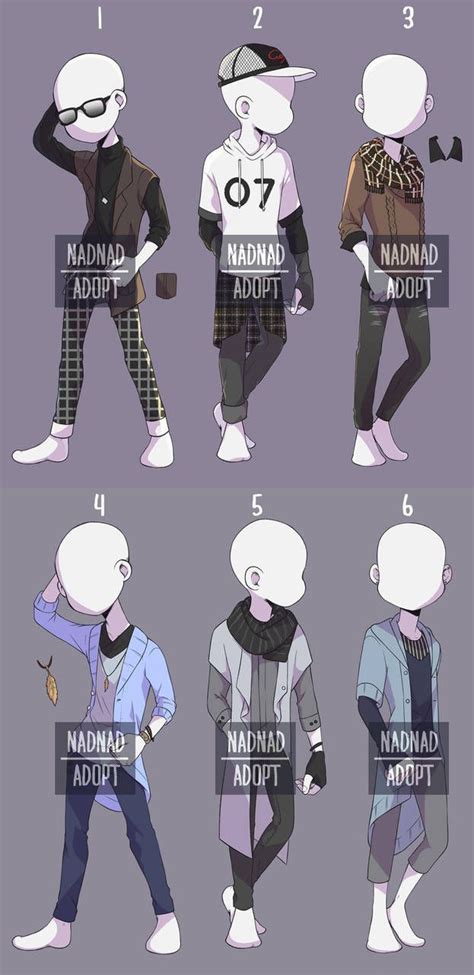 Cool Anime Boy Outfits