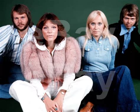 Abba Group Agnetha Faltskog Bjorn Benny Anni Frid Lyngstad X