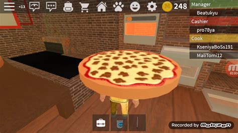 Work At A Pizza Place Roblox Youtube