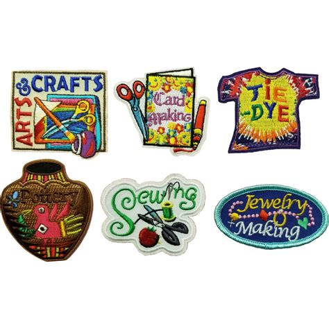 Gsbdc Arts And Crafts Fun Patches Girl Scout Shop