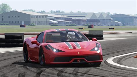 Ferrari 458 Speciale At Top Gear Test Track Assetto Corsa YouTube