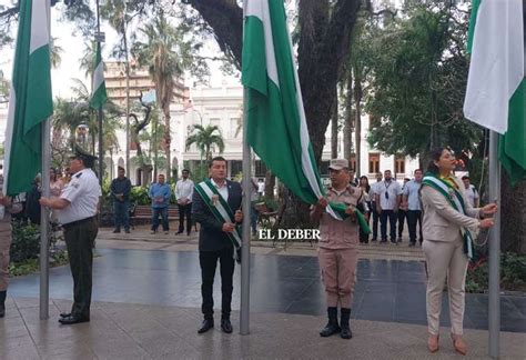 Santa Cruz conmemora 159 años de creación de su bandera con actos