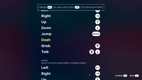 Dash and Grab keybinds change after every launch : r/celestegame