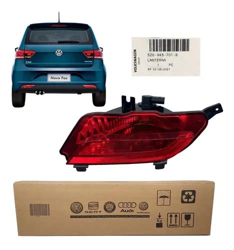 Lanterna Traseira Neblina Fox Original Vw A Nf