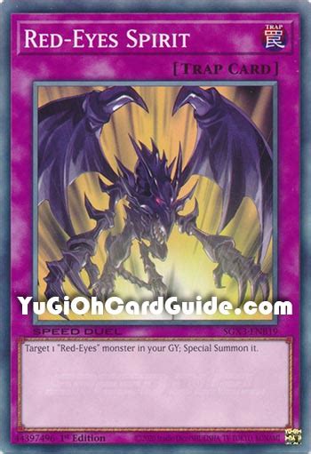 Yu Gi Oh Red Eyes Spirit