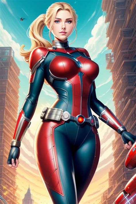 Ai Art Cassie Lang Aka Stature 7 By Fernorex92 On Deviantart