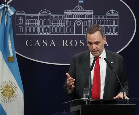 Adorni Argentina no contempla que España pueda dejar a Milei sin