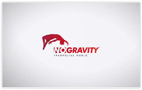 No Gravity Trampoline Park Logo On Behance