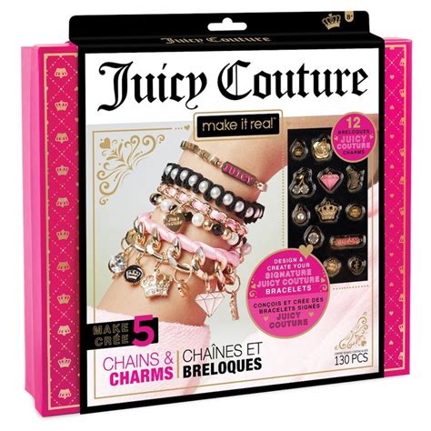 Make It Real Juicy Couture Diy Chains Charms Kit Michaels Juicy