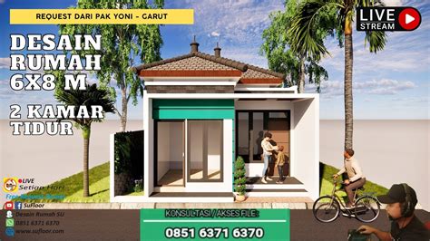 Desain Rumah Minimalis Request Dari PAK YONI GARUT Dgn Luas Lahan