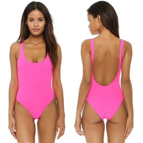 Solid And Striped Anne Marie Swimsuit Bright Pink Gem