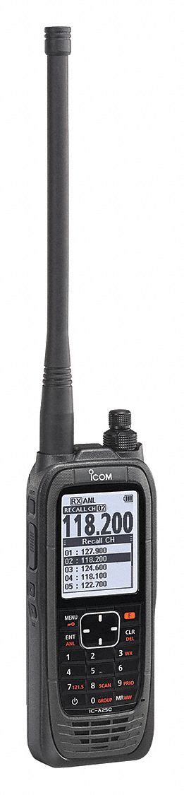 Icom Handheld Portable Two Way Radio Icom A Vhf Analog Lcd