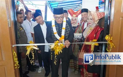 InfoPublik Wako Hendri Septa Resmikan Gedung Baru SDN 01 Ampang