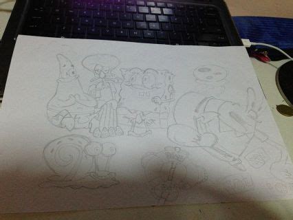 BIKINI BOTTOM SKETCH Wiki Art Amino