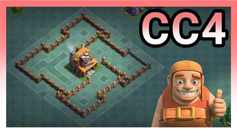 Clash Of Clans CC4 Melhor Layout Anti Estrelas Base Do Construtor